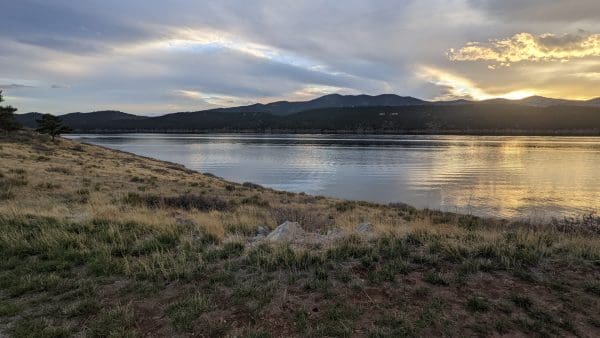 Carter Lake campground near Fort Collins, CO